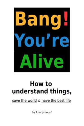 Cover image for Bang! You're Alive