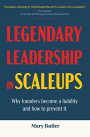Legendary leadership in scaleups cover image