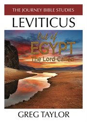 Out of egypt the lord called. A Study of Leviticus cover image