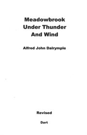 Meadowbrook under thunder and wind cover image
