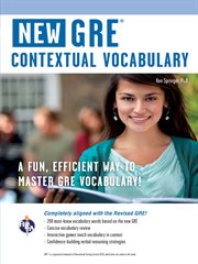 GRE contextual vocabulary cover image