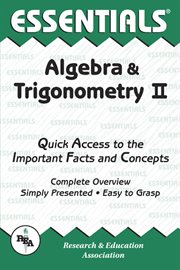 Algebra & Trigonometry II Essentials cover image
