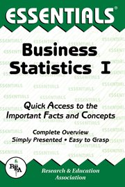 The essentials of business statistics I cover image