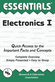 Electronics I Essentials cover image