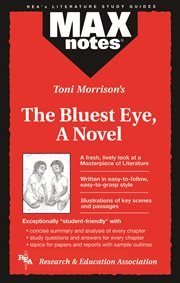 Toni Morrison's The bluest eye: a novel cover image