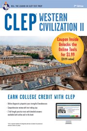 CLEP Western civilization II with online practice exams cover image