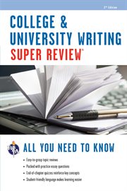 College & university writing cover image