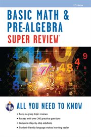 Basic Math & Pre-Algebra Super Review cover image