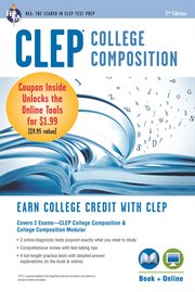 CLEP college composition cover image