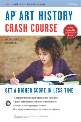 Cover image for AP® Art History Crash Course Book + Online