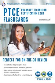 Ptce - pharmacy technician certification exam flashcards. Perfect for On-The-Go Review cover image