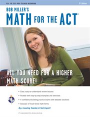 Bob Miller's math for the ACT cover image