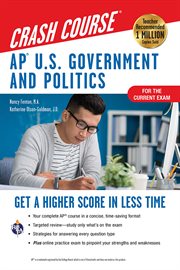 Ap® u.s. government & politics crash course, for the 2020 exam, book + online cover image