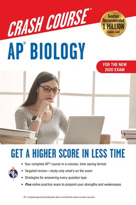 Cover image for AP® Biology Crash Course, for the New 2020 Exam, Book + Online
