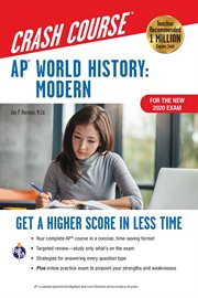 Ap world history : modern crash course, for the new 2020 exam, book + online cover image