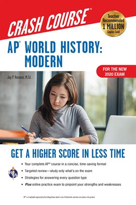 Cover image for AP® World History: Modern Crash Course, For the New 2020 Exam, Book + Online