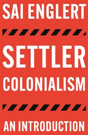 Settler colonialism : an introduction cover image