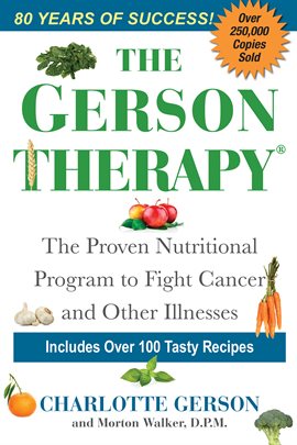 Cover image for The Gerson Therapy