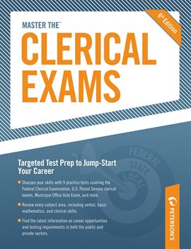 Cover image for Master the Clerical Exams