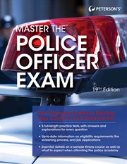 Peterson's master the police officer exam cover image