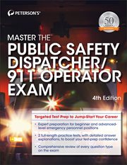 Arco master the public safety dispatcher/911 operator exam cover image