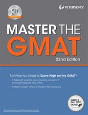 Peterson's master the GMAT 2015 cover image