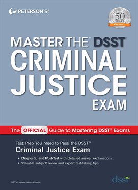 Cover image for Master the DSST Criminal Justice Exam