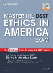 Master the DSST ethics in America exam cover image