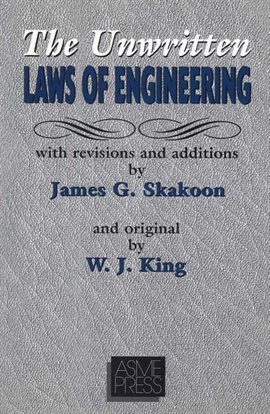 Cover image for Unwritten Laws of Engineering
