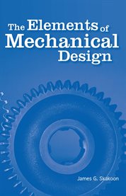 The elements of mechanical design cover image