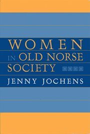 Women in Old Norse society cover image