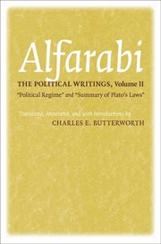 The political writings. Volume II, Political regime" and "Summary of Plato's laws." cover image