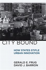 City bound : how states stifle urban innovation cover image