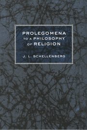 Prolegomena to a philosophy of religion cover image