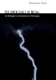 The emergency of being : on Heidegger's Contributions to philosophy cover image