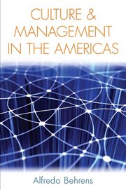 Culture and Management in the Americas cover image