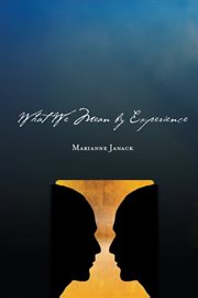 What we mean by experience cover image