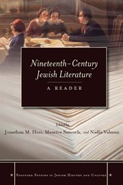 Nineteenth-Century Jewish Literature : a Reader cover image