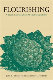 Flourishing : a frank conversation about sustainability cover image