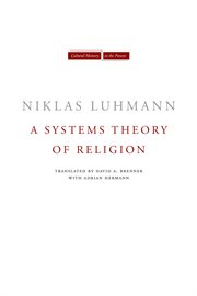A systems theory of religion cover image