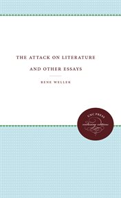 The attack on literature and other essays cover image
