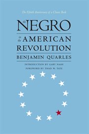 The Negro in the American Revolution cover image