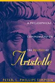 A philosophical commentary on the Politics of Aristotle cover image