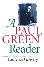 A Paul Green reader cover image