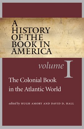 Image de couverture de The Colonial Book in the Atlantic World