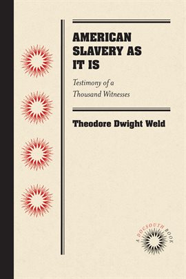 Cover image for American Slavery As It Is
