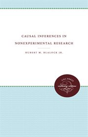 Causal inferences in nonexperimental research cover image