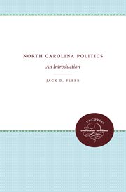 North Carolina politics; : an introduction cover image