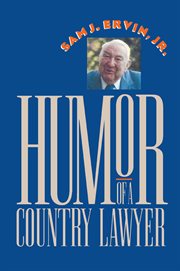 Humor of a country lawyer cover image
