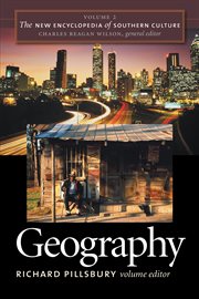 The new encyclopedia of Southern culture. Volume 2, Geography cover image